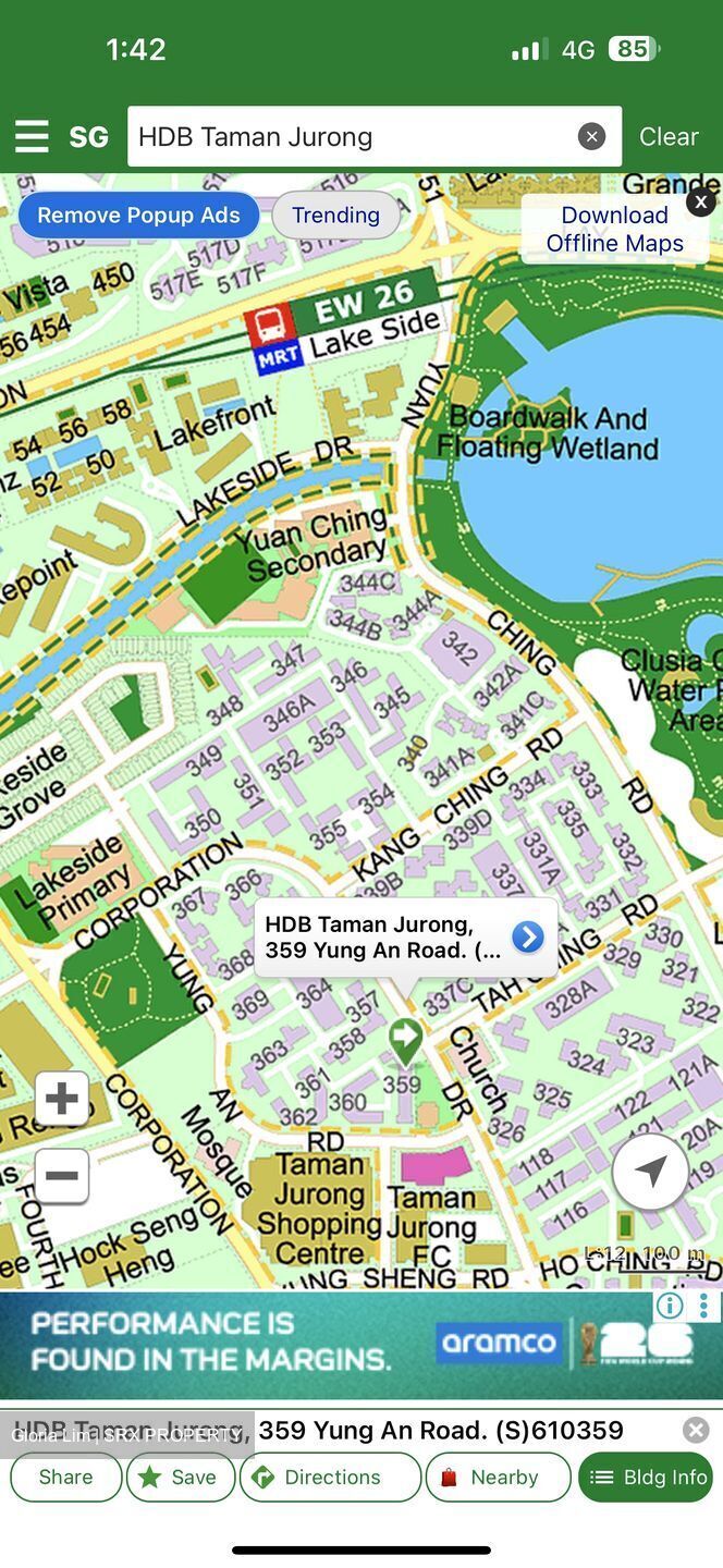 Blk 359 Yung An Road (Jurong West), HDB 4 Rooms #575869231